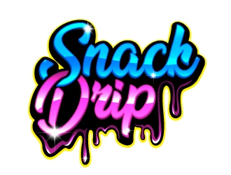 Snack Drip  logo design by dasigns