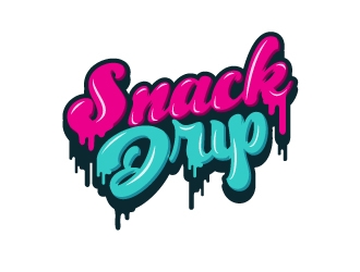 Snack Drip  logo design by dasigns