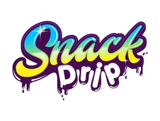 Snack Drip  logo design by dasigns