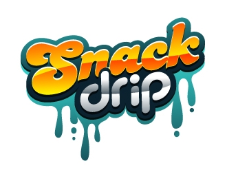 Snack Drip  logo design by dasigns