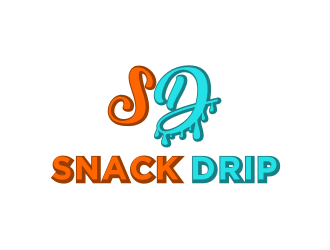 Snack Drip  logo design by bricton