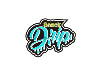 Snack Drip  logo design by bricton