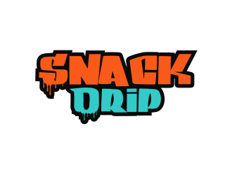 Snack Drip  logo design by mbamboex