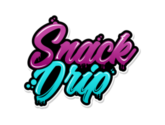 Snack Drip  logo design by evdesign