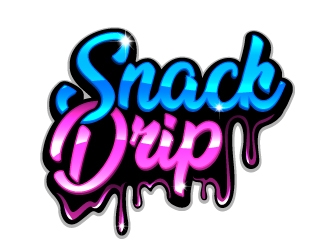 Snack Drip  logo design by dasigns