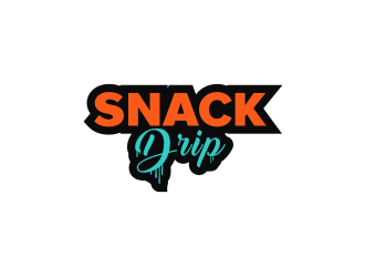 Snack Drip  logo design by mbamboex