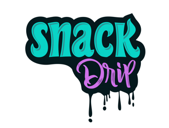 Snack Drip  logo design by coco