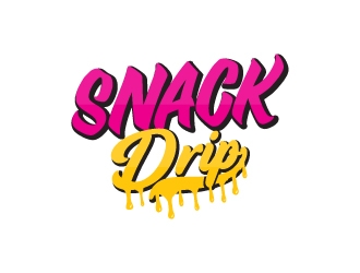 Snack Drip  logo design by logogeek