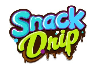 Snack Drip  logo design by veron