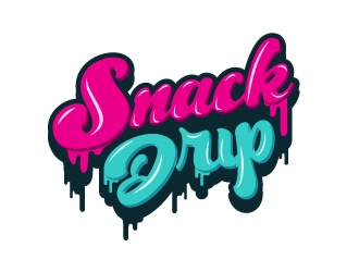 Snack Drip  logo design by dasigns