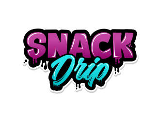 Snack Drip  logo design by evdesign