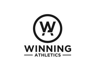 Winning Athletics logo design by hopee