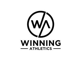 Winning Athletics logo design by hopee