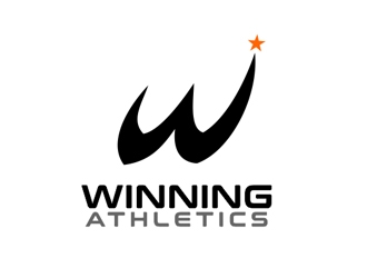 Winning Athletics logo design by ardistic