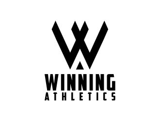 Winning Athletics logo design by boogiewoogie