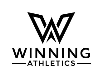 Winning Athletics logo design by MonkDesign