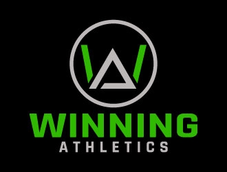 Winning Athletics logo design by MonkDesign