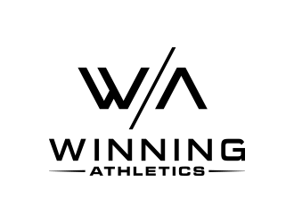 Winning Athletics logo design by lexipej