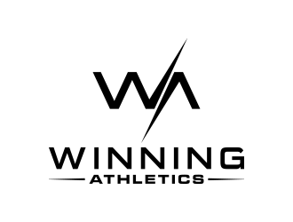 Winning Athletics logo design by lexipej