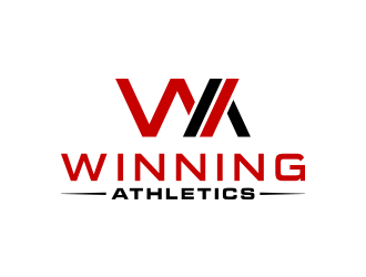 Winning Athletics logo design by lexipej