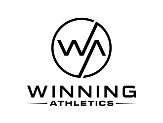 Winning Athletics logo design by lexipej