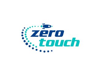 zero touch  logo design by ubai popi