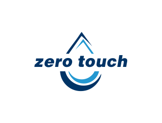 zero touch  logo design by Greenlight