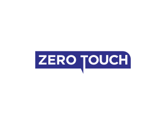 zero touch  logo design by Greenlight