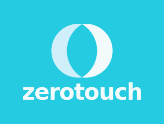 zero touch  logo design by falah 7097