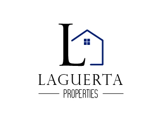 Laguerta Properties  logo design by BeezlyDesigns