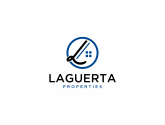 Laguerta Properties  logo design by Mahrein