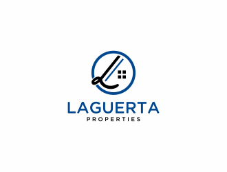 Laguerta Properties  logo design by Mahrein