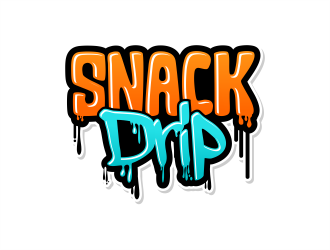 Snack Drip  logo design by evdesign