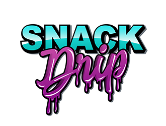 Snack Drip  logo design by 3Dlogos