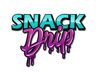 Snack Drip  logo design by 3Dlogos