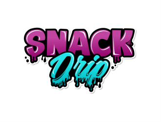 Snack Drip  logo design by evdesign