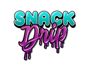 Snack Drip  logo design by 3Dlogos