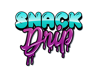 Snack Drip  logo design by 3Dlogos