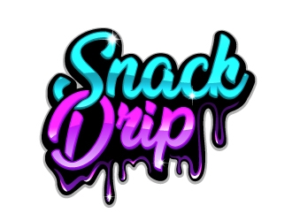 Snack Drip  logo design by dasigns