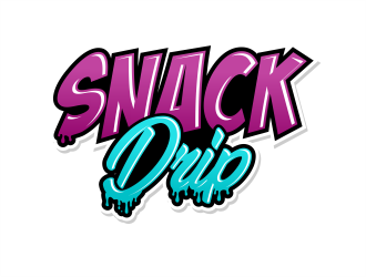 Snack Drip  logo design by evdesign