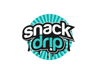 Snack Drip  logo design by yunda