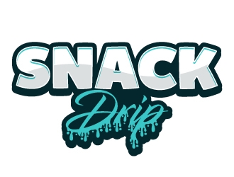 Snack Drip  logo design by KDesigns