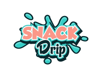 Snack Drip  logo design by KDesigns