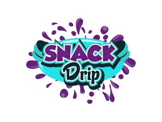 Snack Drip  logo design by KDesigns