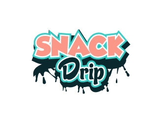 Snack Drip  logo design by KDesigns