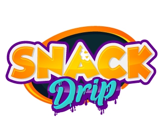 Snack Drip  logo design by jaize