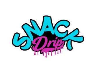 Snack Drip  logo design by logogeek