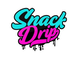 Snack Drip  logo design by logogeek