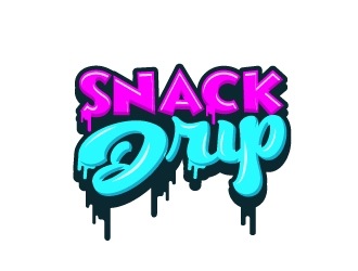 Snack Drip  logo design by dasigns