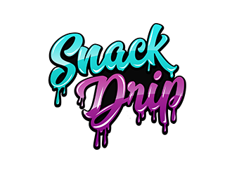 Snack Drip  logo design by 3Dlogos